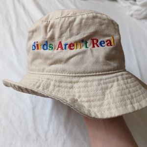 Birds Aren't Real bucket hat